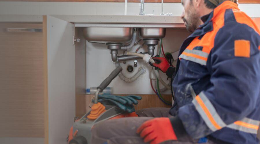 Professional slab leak plumber services in Grass Lake, MI